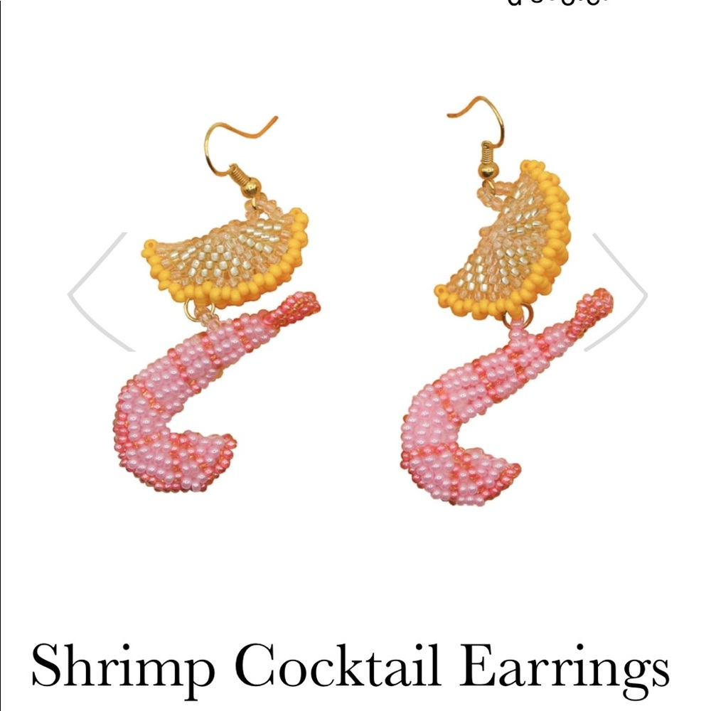 NEWNEW AUTHENTIC SUSAN ALEXANDRA SHRIMP EARRINGS